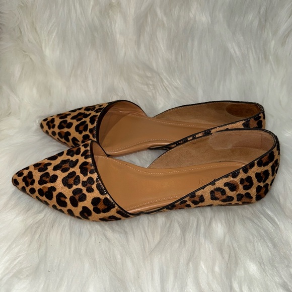 J. Crew Brown and Black Leopard Print Flats - Picture 2 of 11